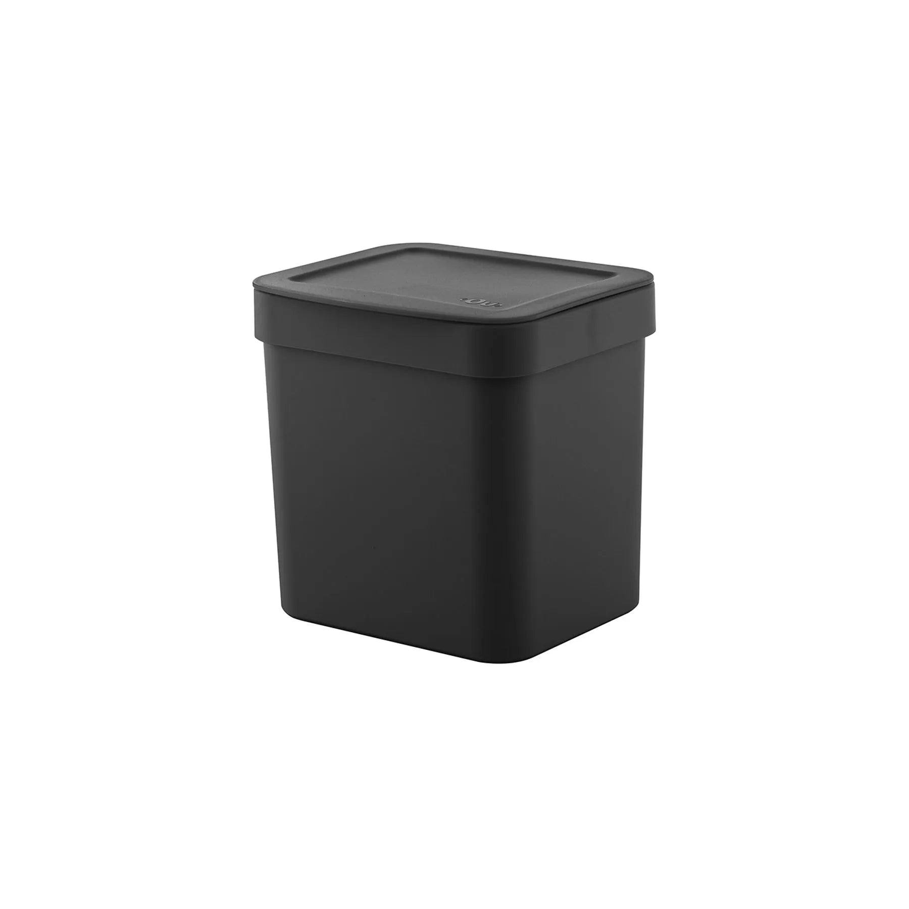 Basurero trium de 2,5 litros color negro