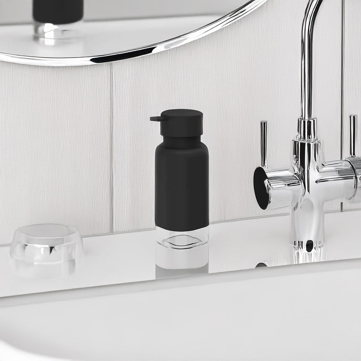 Dispensador para detergente premium trium de 500 ml color negro