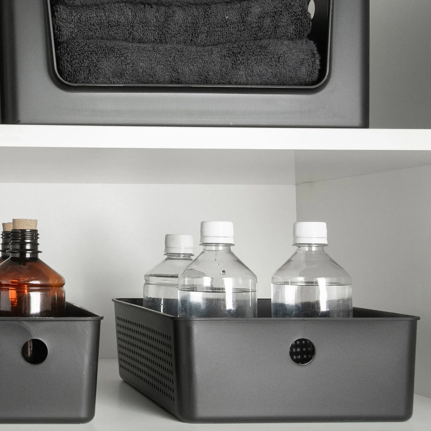 Cesta flow de 5.4 Litros color negro