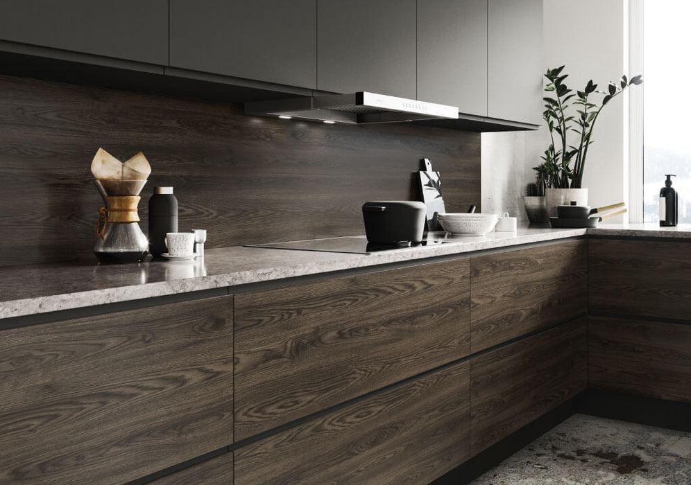 Tablero aglomerado  melamina coñac pelikano calibre 15mm.