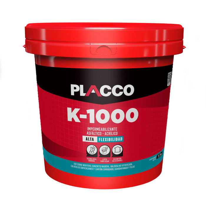 construccion pinturas impermeabilizante k 1000 placco galon algreco algr 947 mp madecentro