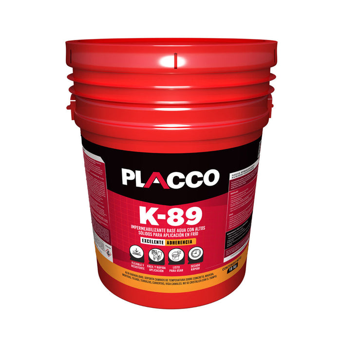 construccion pinturas impermeabilizante k 89 placco 5 galones algreco algr 113 mp madecentro