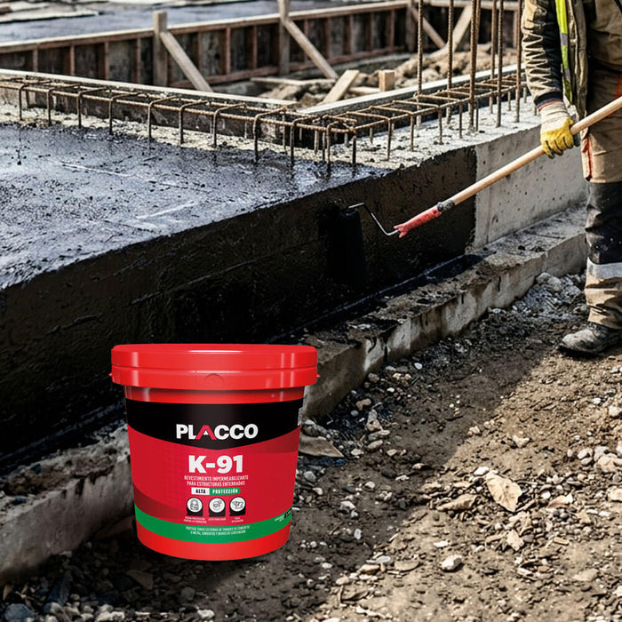 construccion pinturas impermeabilizante k 91 placco galon algreco algr 835 mp madecentro