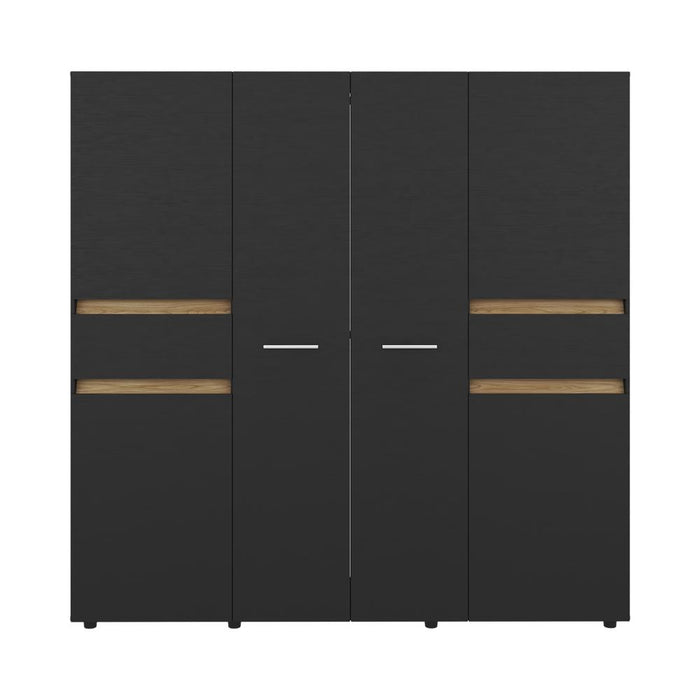 Closet Grande Imperial 200x200 Wengue y Fresno Europeo