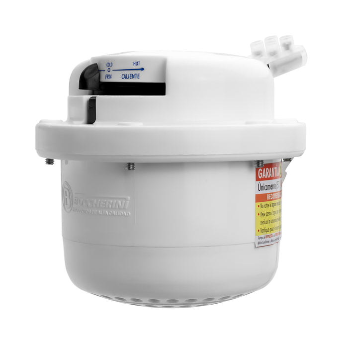 Ducha eléctrica  Fusión blanca 110V marca Boccherini