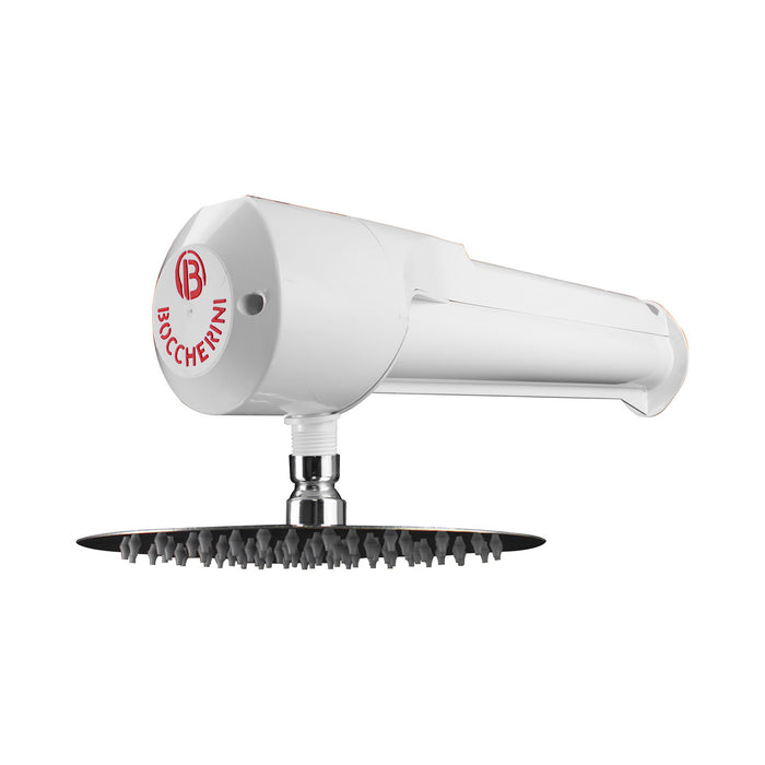 Ducha electrica Lusso blanca de 110v marca Boccherini