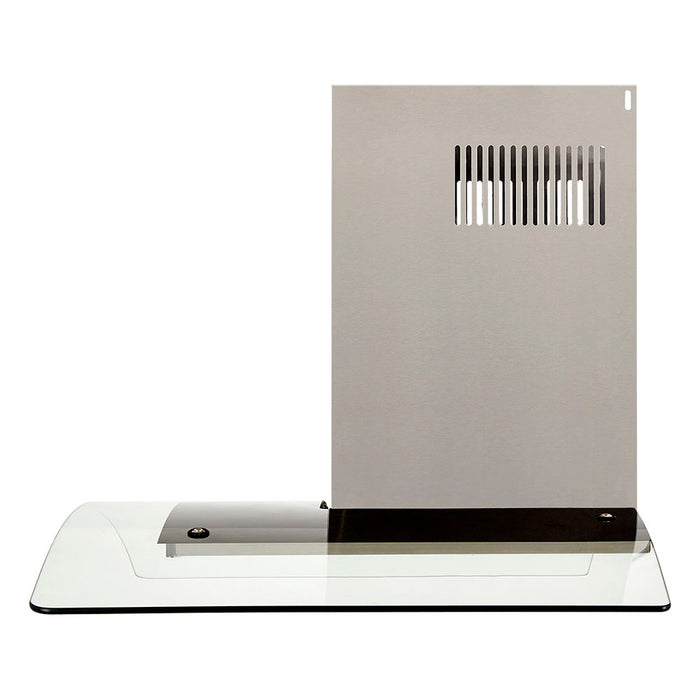 electrodomestico cocina campana peninsula 3 velocidades inoxidable 60 cm haceb 9003203 mp madecentro