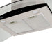 electrodomestico cocina campana peninsula 3 velocidades inoxidable 60 cm haceb 9003203 mp madecentro