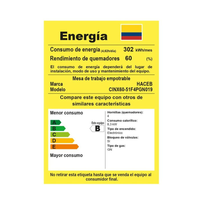 electrodomestico refrigeracion congelador blanco haceb 9003059 mp madecentro