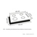 electrodomestico refrigeracion congelador blanco haceb 9003059 mp madecentro