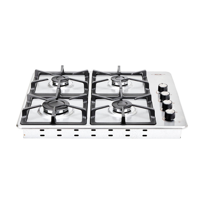 electrodomestico cocina estufa inoxidable 66x54 triple corona gas natural haceb 9003405 mp madecentro