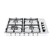 electrodomestico cocina estufa inoxidable 66x54 triple corona gas natural haceb 9003405 mp madecentro