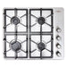 electrodomestico cocina estufa inoxidable 66x54 triple corona gas natural haceb 9003405 mp madecentro