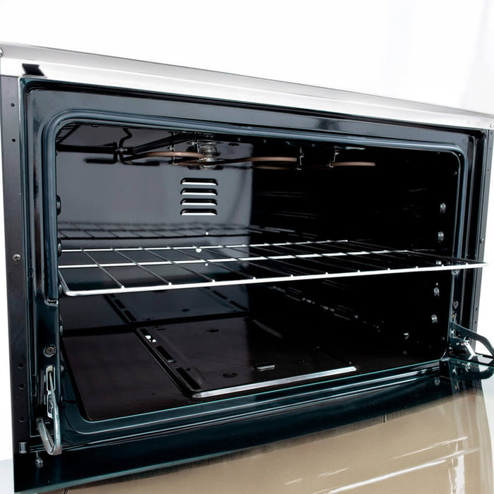 electrodomestico cocina estufa inoxidable 60x51 hierro fundido gas propano haceb 9003289 mp madecentro