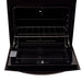 electrodomestico cocina estufa piso en cristal 60 cm gas propano negro haceb 9003521 mp madecentro