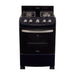 electrodomestico cocina estufa piso en cristal 60 cm gas propano negro haceb 9003521 mp madecentro