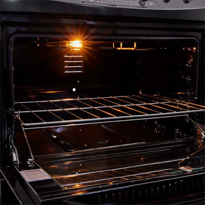 electrodomestico cocina estufa piso en cristal 60 cm gas natural negro haceb 9003520 mp madecentro