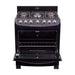 electrodomestico cocina estufa piso en cristal 76 cm gas propano negro haceb 9003525 mp madecentro