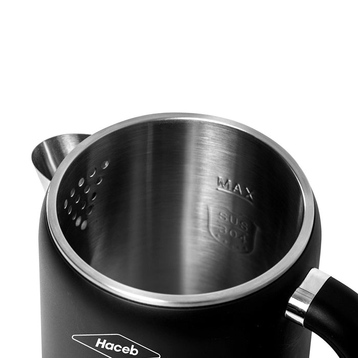 electrodomestico cocina chocotera inoxidable 600 ml haceb 9003623 mp madecentro