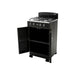 electrodomestico de cocina estufa gabinete torre negra 50 cm gas propano haceb haceb 9003644 madecentro