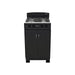electrodomestico de cocina estufa gabinete torre negra 50 cm gas propano haceb haceb 9003644 madecentro