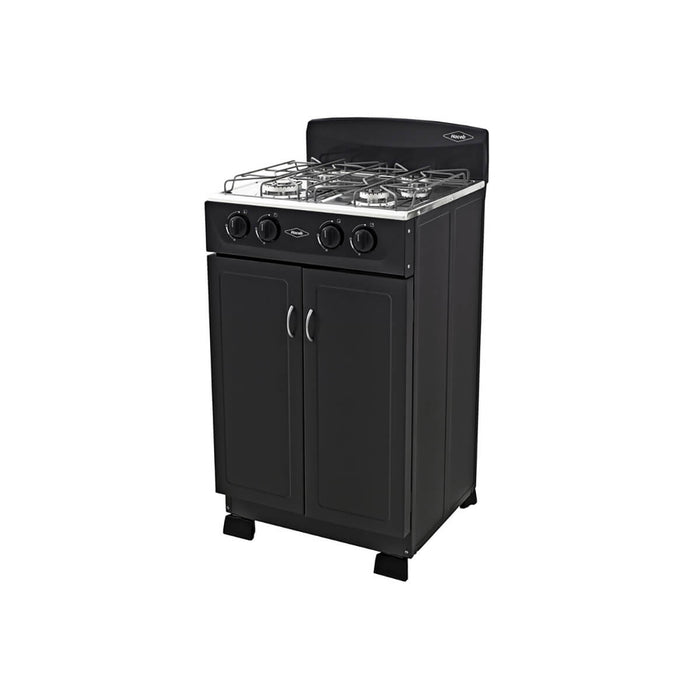 electrodomestico de cocina estufa gabinete torre negra 50 cm gas propano haceb haceb 9003644 madecentro