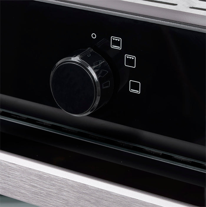 electrodomestico de cocina horno electrico compacto 60 37 negro 120v haceb 9003631 madecentro