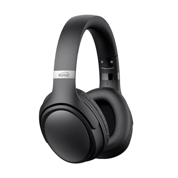 Audífonos de diadema inalámbricos bluetooth On Ear negro marca Kalley
