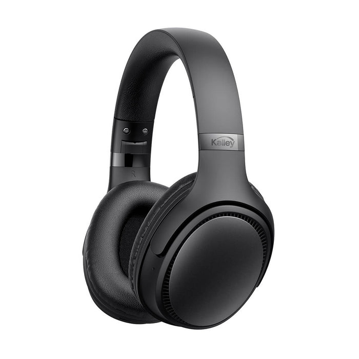 Audífonos de diadema inalámbricos bluetooth On Ear negro marca Kalley