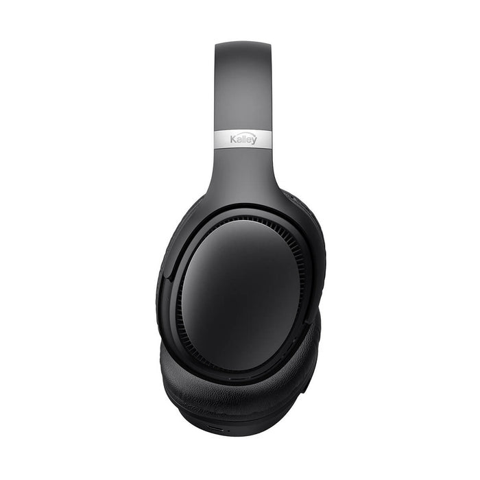Audífonos de diadema inalámbricos bluetooth On Ear negro marca Kalley