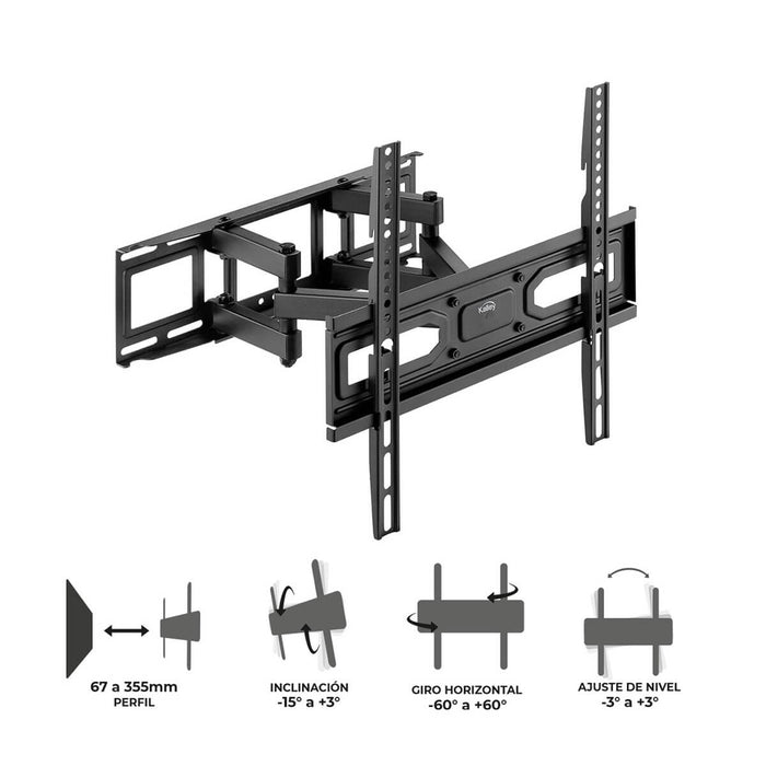 Base para televisores 32” y 70” marca Kalley