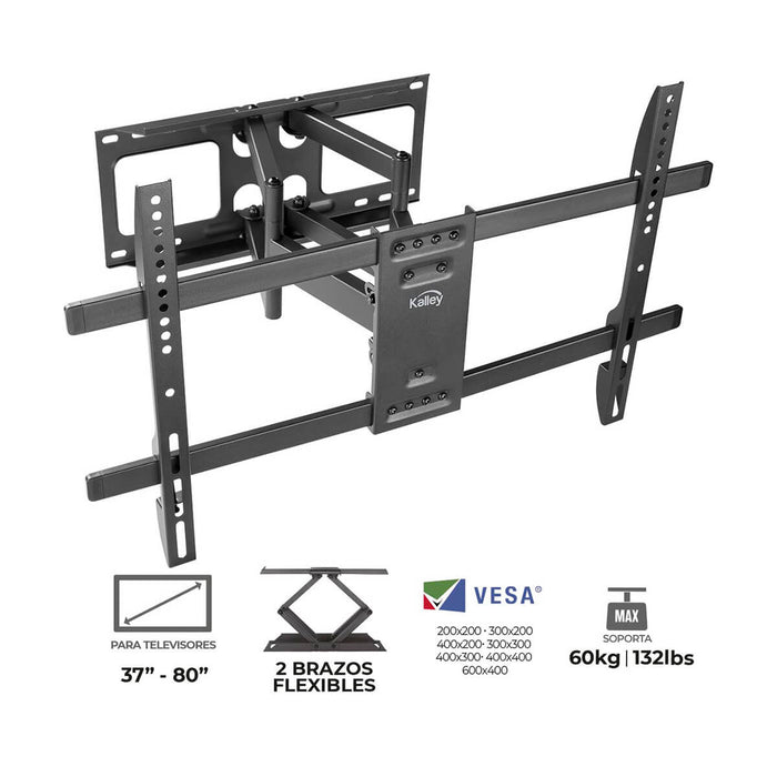 Base para televisores 37” y 80” marca Kalley