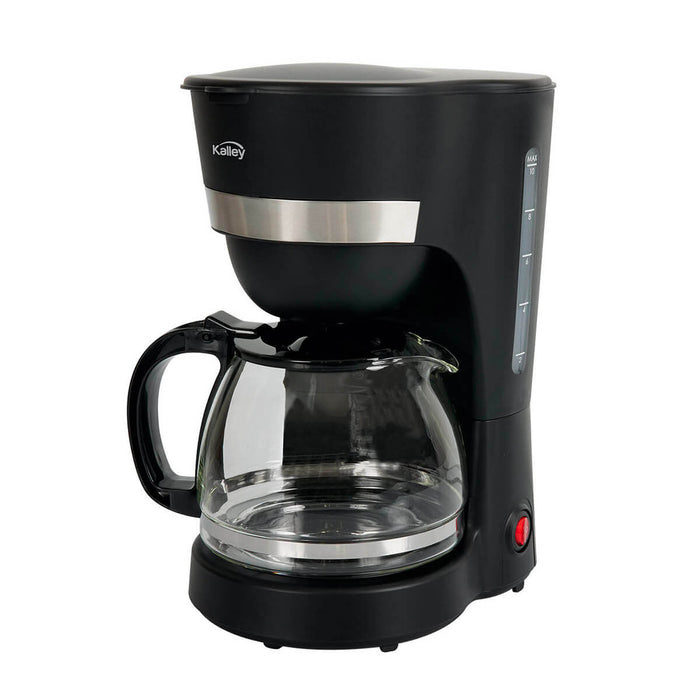 Cafetera basica 10 tazas negro marca Kalley