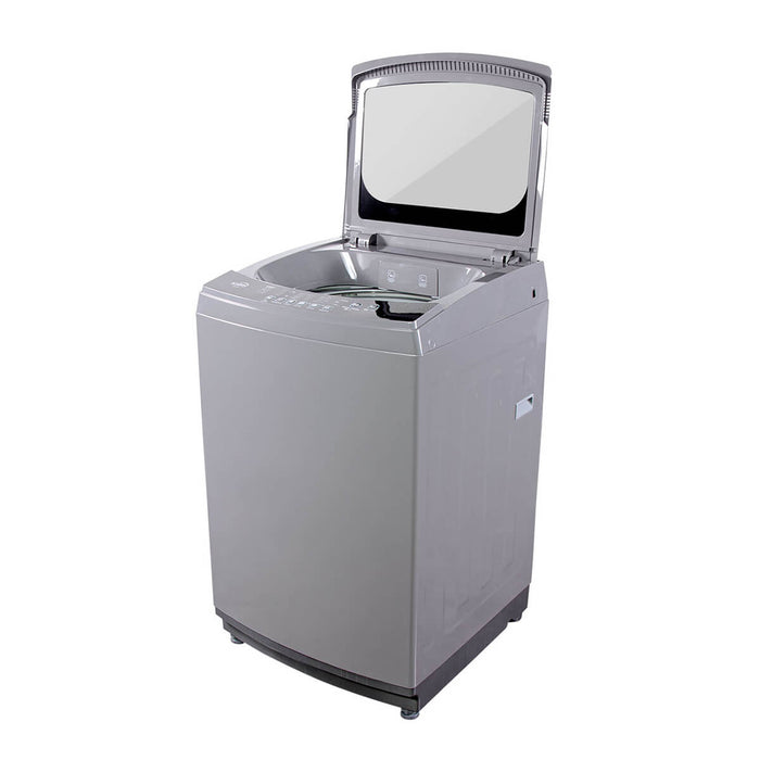 Lavadora carga Superior 16 Kilos gris marca Kalley