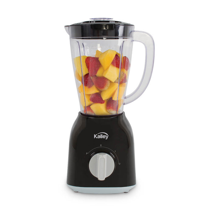Licuadora 1.5 litros negra marca Kalley