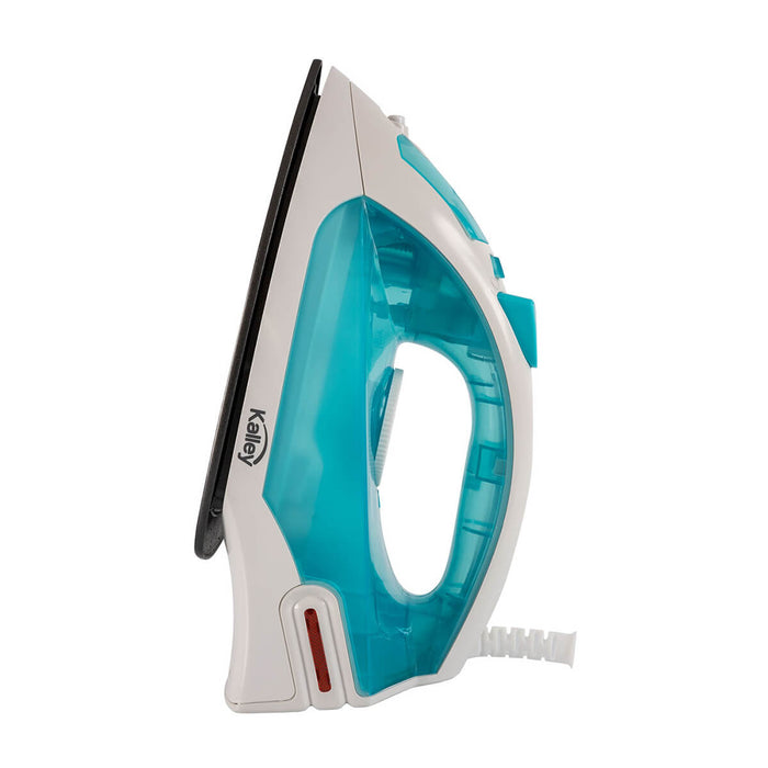 Plancha de ropa vapor azul claro marca Kalley