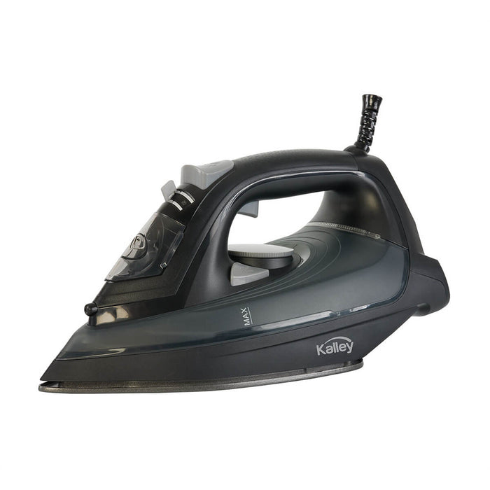 Plancha de ropa a vapor negra marca Kalley