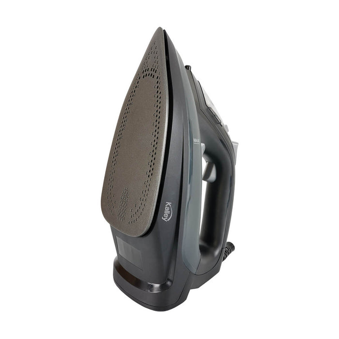 Plancha de ropa a vapor negra marca Kalley
