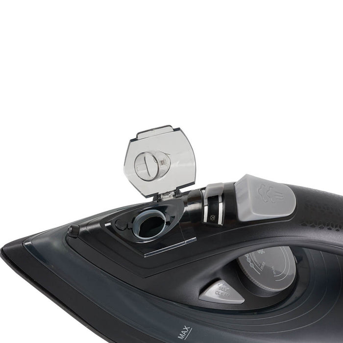 Plancha de ropa a vapor negra marca Kalley