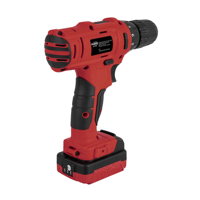 Taladro inalámbrico 12 voltios marca Kalley