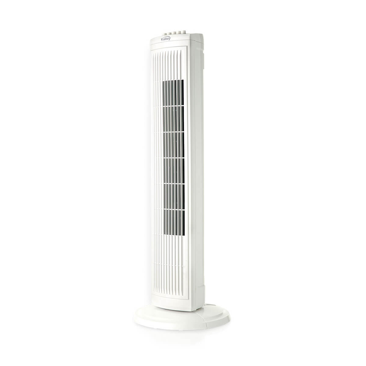Ventilador de torre blanco marca Kalley