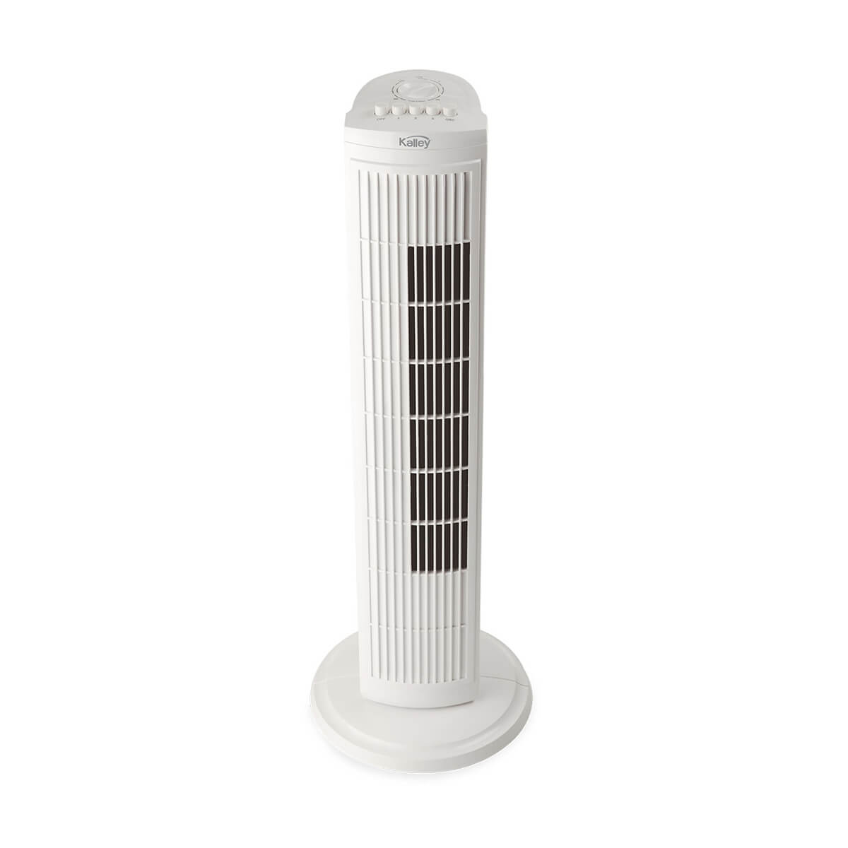 Ventilador de torre blanco marca Kalley