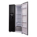 electrodomestico refrigeracion nevera bottom mount 543l dispensador agua inoxidable haceb 9003628 mp madecentro