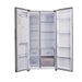 electrodomestico refrigeracion nevera bottom mount 543l dispensador agua inoxidable haceb 9003628 mp madecentro