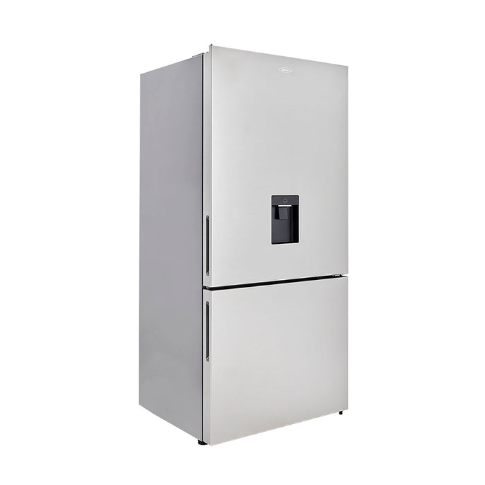 electrodomestico refrigeracion nevera no frost 311l inverter manija integrada negro esmeralda haceb 9003439 mp madecentro