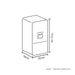 electrodomestico refrigeracion nevera no frost 311l inverter manija integrada negro esmeralda haceb 9003439 mp madecentro
