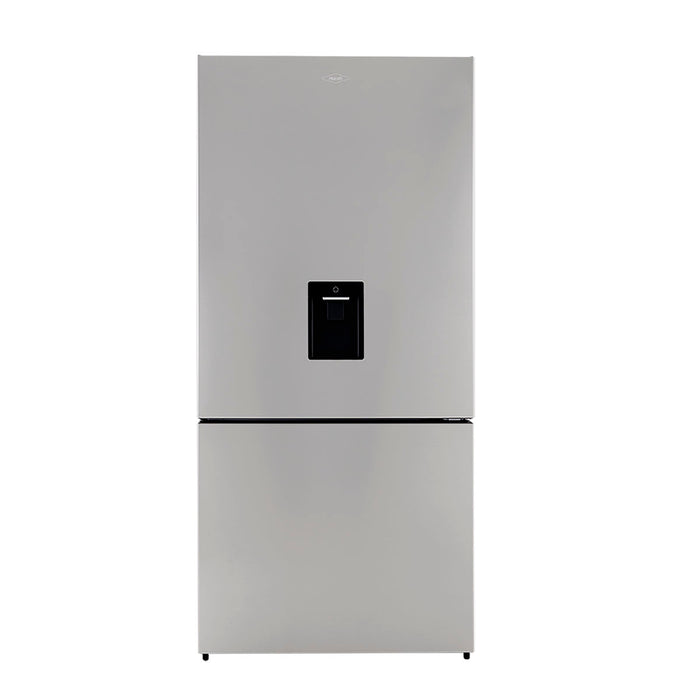 electrodomestico refrigeracion nevera no frost 311l inverter manija integrada negro esmeralda haceb 9003439 mp madecentro