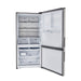 electrodomestico refrigeracion nevera no frost 311l inverter manija integrada negro esmeralda haceb 9003439 mp madecentro