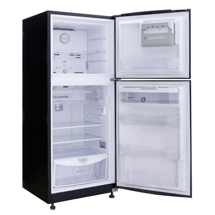 electrodomestico refrigeracion nevera no frost 243l inverter manija integrada titanio haceb 9003541 mp madecentro