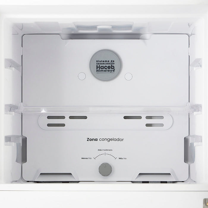 electrodomestico refrigeracion nevera no frost 243l manija integrada gris plomo haceb 9002966 mp madecentro